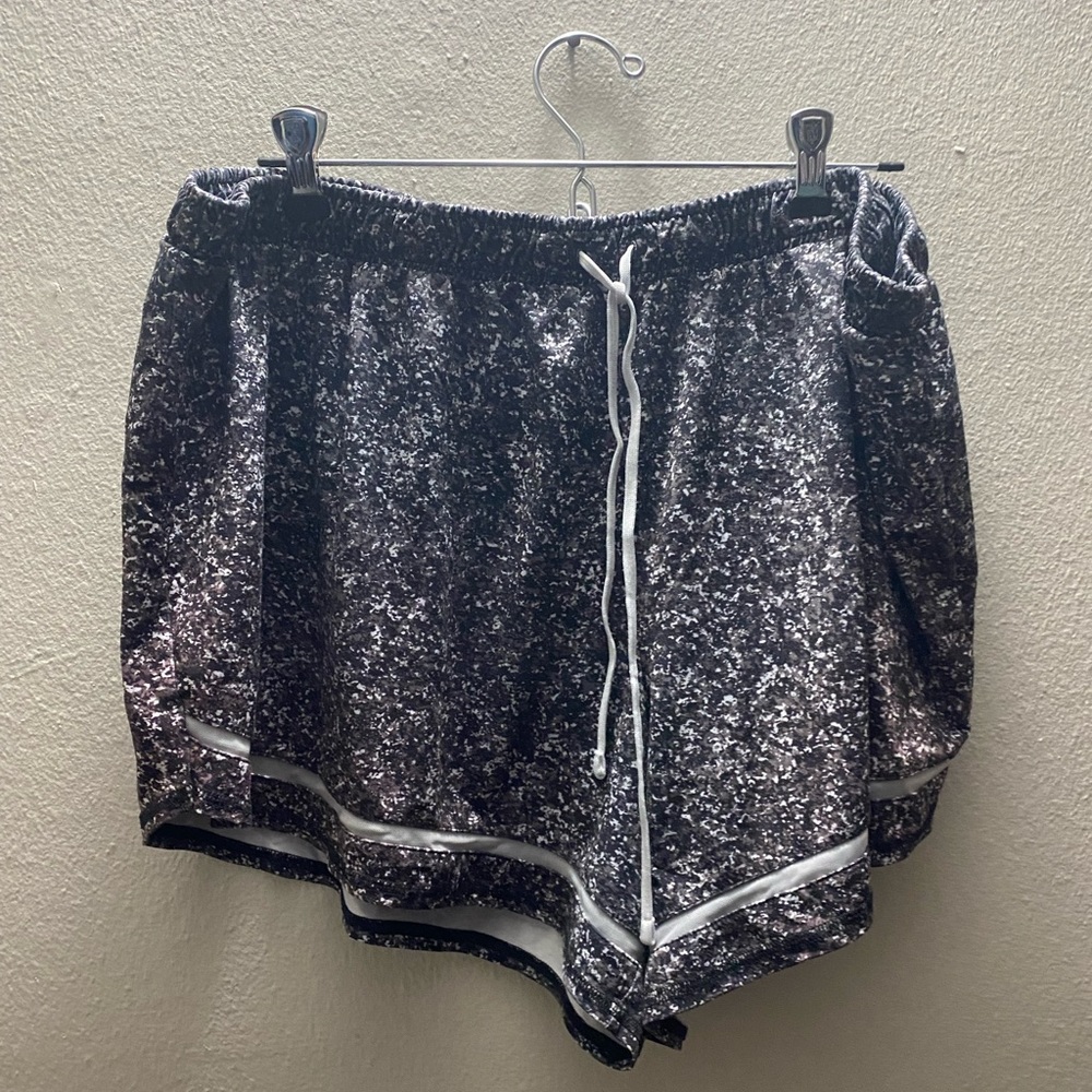 Juniors SO 2X Black White Gray Design pajama bottom shorts Tote11